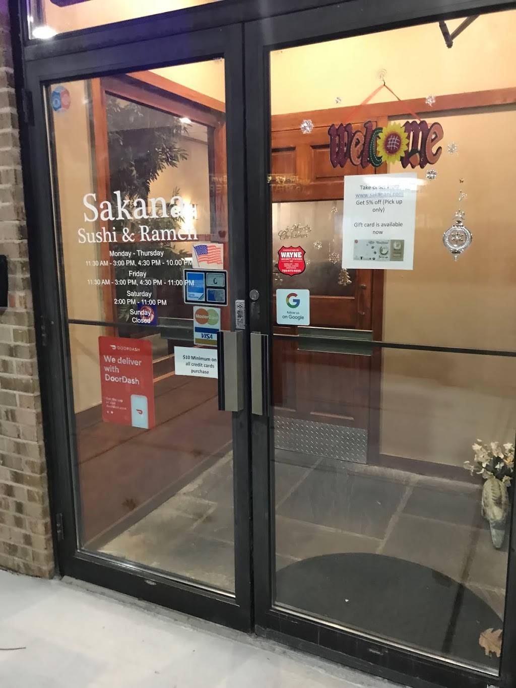 Sakana Sushi & Ramen | restaurant | 120 Cedar Grove Ln, Somerset, NJ 08873, USA | 7324698969 OR +1 732-469-8969