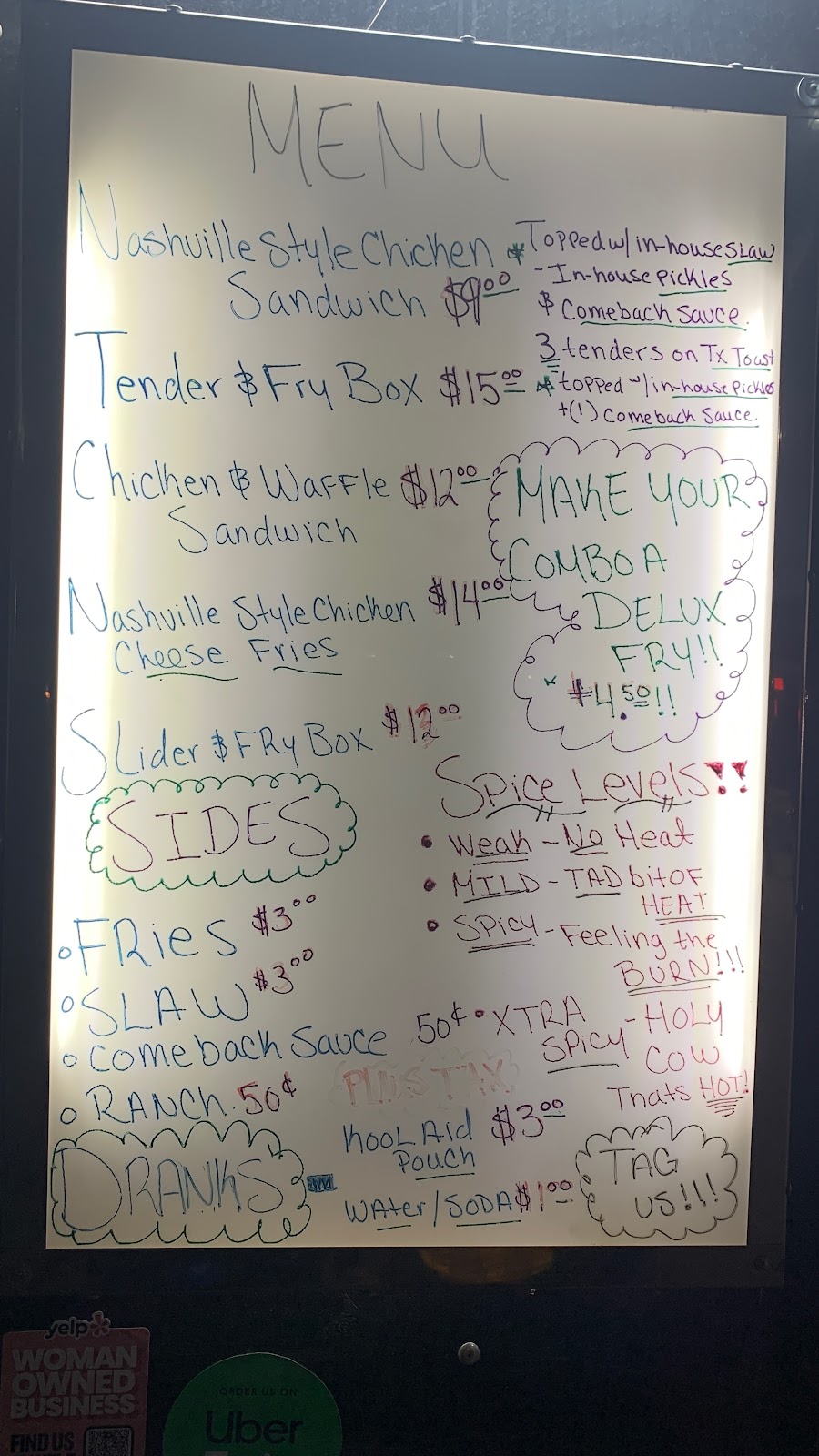 Meechs Hot Chicken | restaurant | 10150 Montana Ave, El Paso, TX 79925, USA | 9156673099 OR +1 915-667-3099