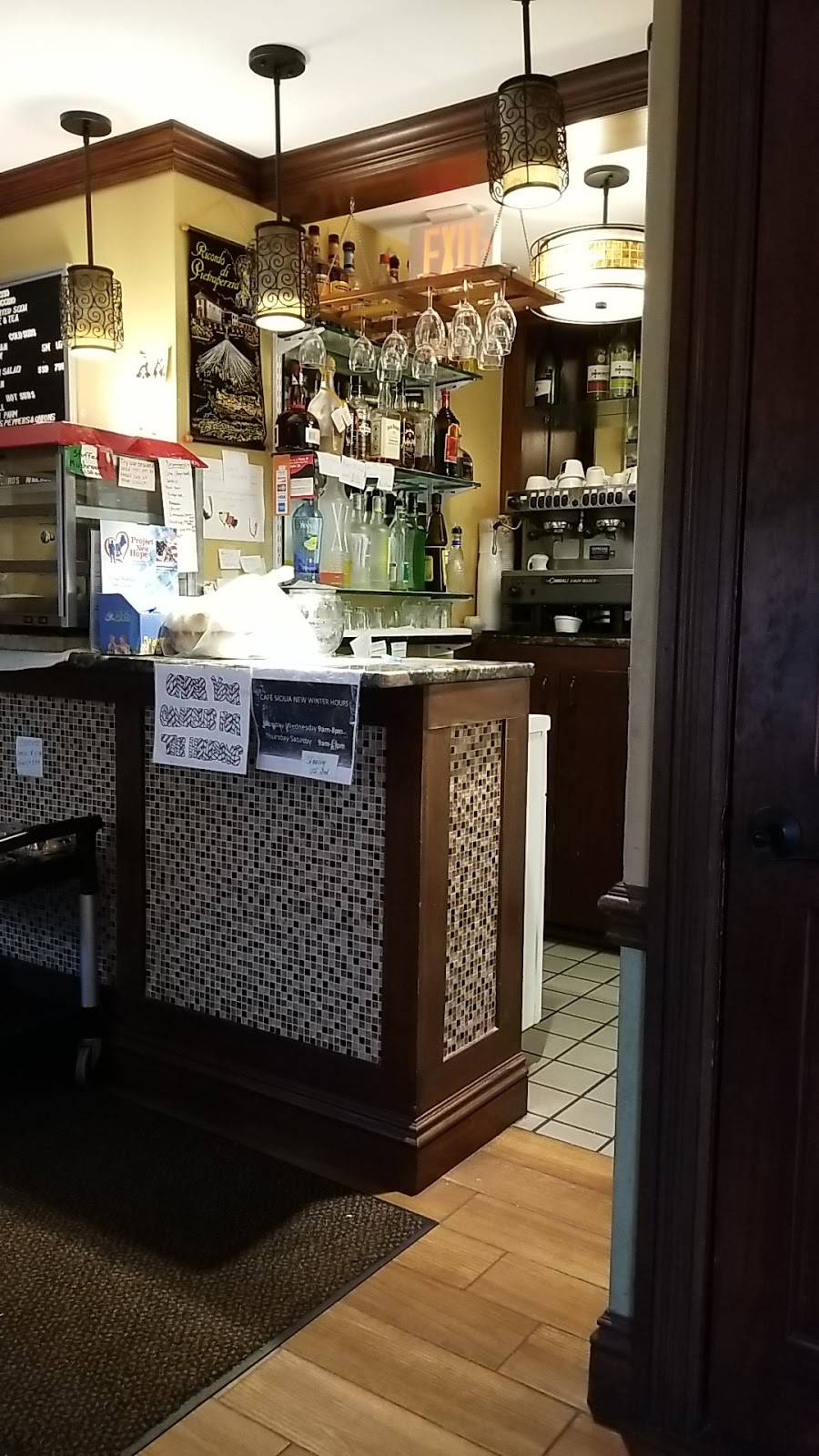 Café Sicilia | restaurant | 1300 Main St, Tewksbury, MA 01876, USA | 9787354501 OR +1 978-735-4501