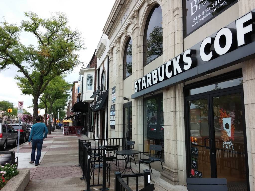 Starbucks | cafe | 300 S Main St, Royal Oak, MI 48067, USA | 2485484570 OR +1 248-548-4570