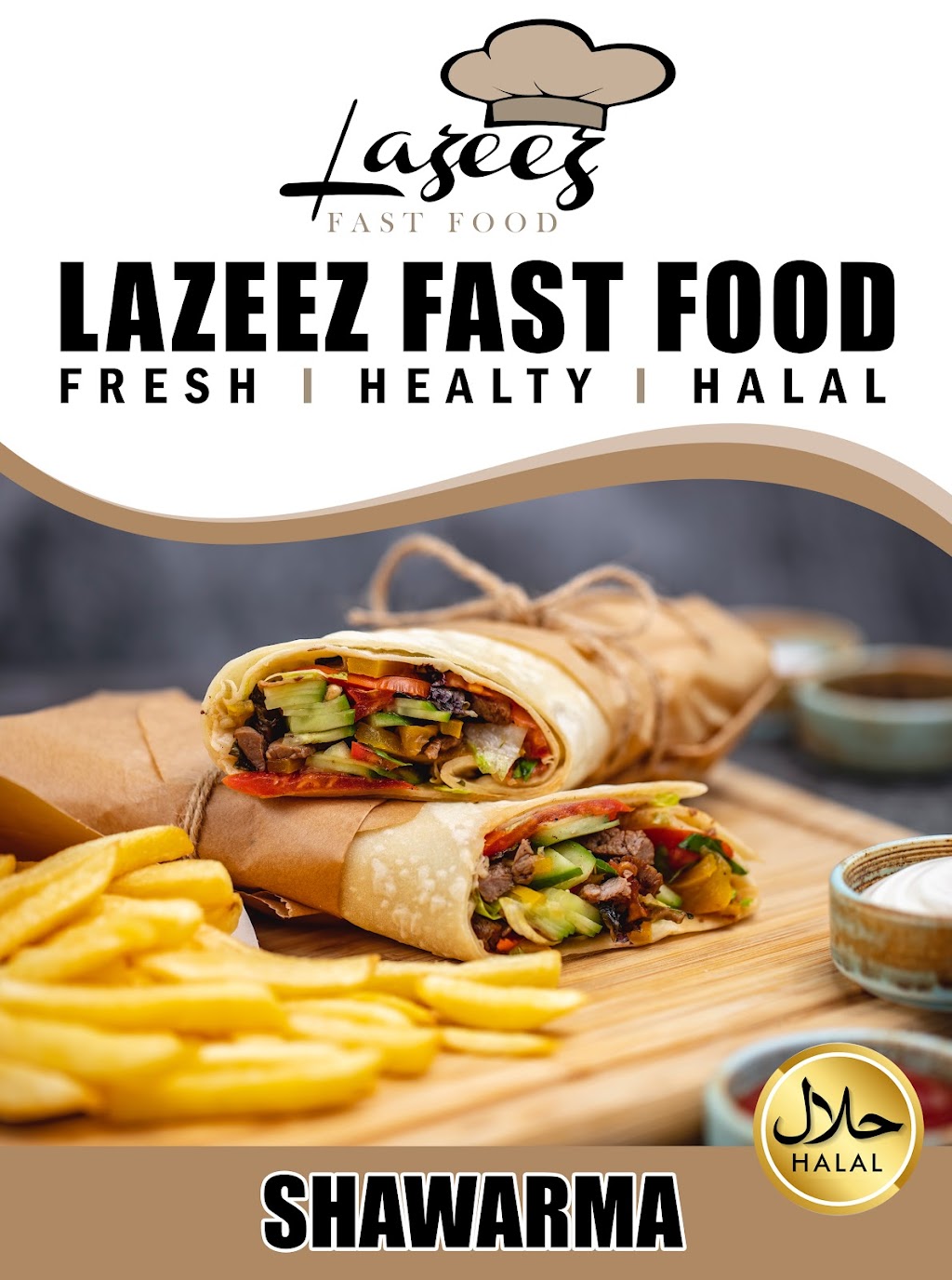 Lazeez fast food | restaurant | side entrance, 3210 Duke St UNIT B (2nd floor, Alexandria, VA 22314, USA | 5713127177 OR +1 571-312-7177