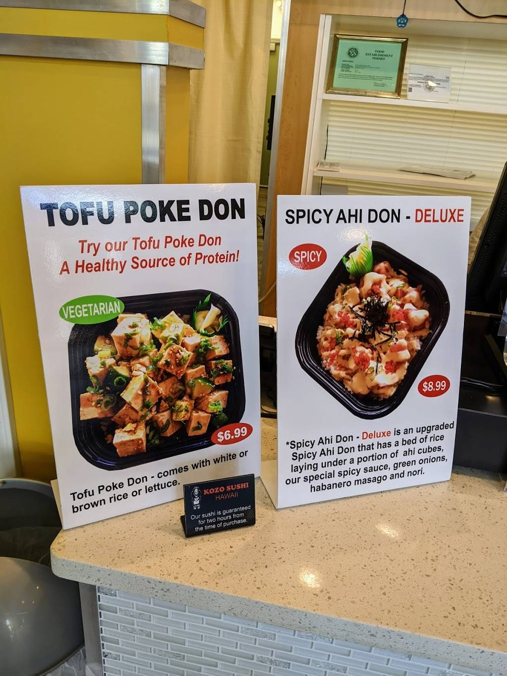 Kozo Sushi | restaurant | 4618 Kilauea Ave, Honolulu, HI 96816, USA | 8087385696 OR +1 808-738-5696