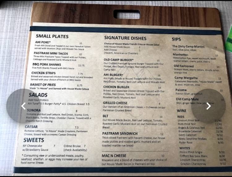 Old Camp Bar and Grill | restaurant | 200 The City Dr N, Orange, CA 92868, USA | 7149197940514 OR +1 714-919-7940 ext. 514