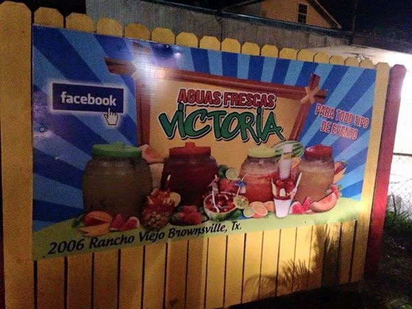 Aguas Frescas Victoria | restaurant | 2006 Rancho Viejo Ave, Brownsville, TX 78526, USA | 9567088283 OR +1 956-708-8283