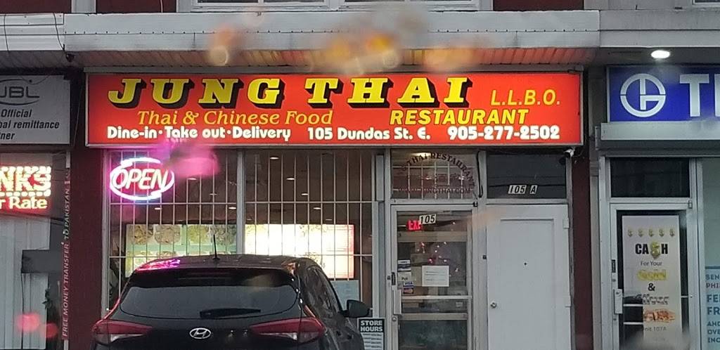 Jung Thai | restaurant | 105 Dundas St E, Mississauga, ON L5A 1W7, Canada | 9052772519 OR +1 905-277-2519