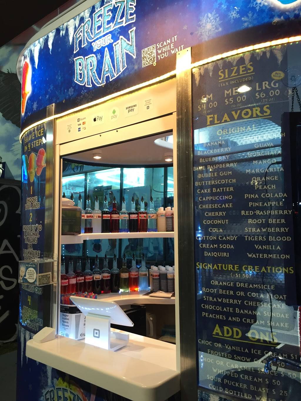 Freeze Your Brain Shave Ice | restaurant | 12399 S Apopka Vineland Rd Unit 120, Orlando, FL 32836, USA | 8052705878 OR +1 805-270-5878
