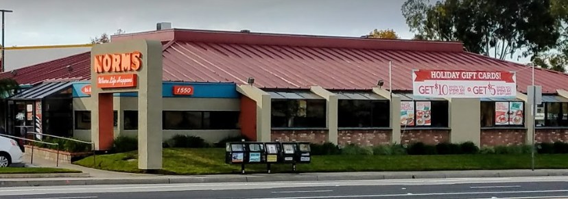 NORMS Restaurant | restaurant | 1550 E Katella Ave, Orange, CA 92867, USA | 7146397562 OR +1 714-639-7562