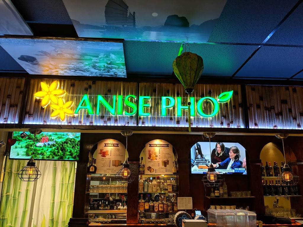 Anise Pho | cafe | 222 Glenwood Ave #113, Raleigh, NC 27603, USA | 9198034539 OR +1 919-803-4539