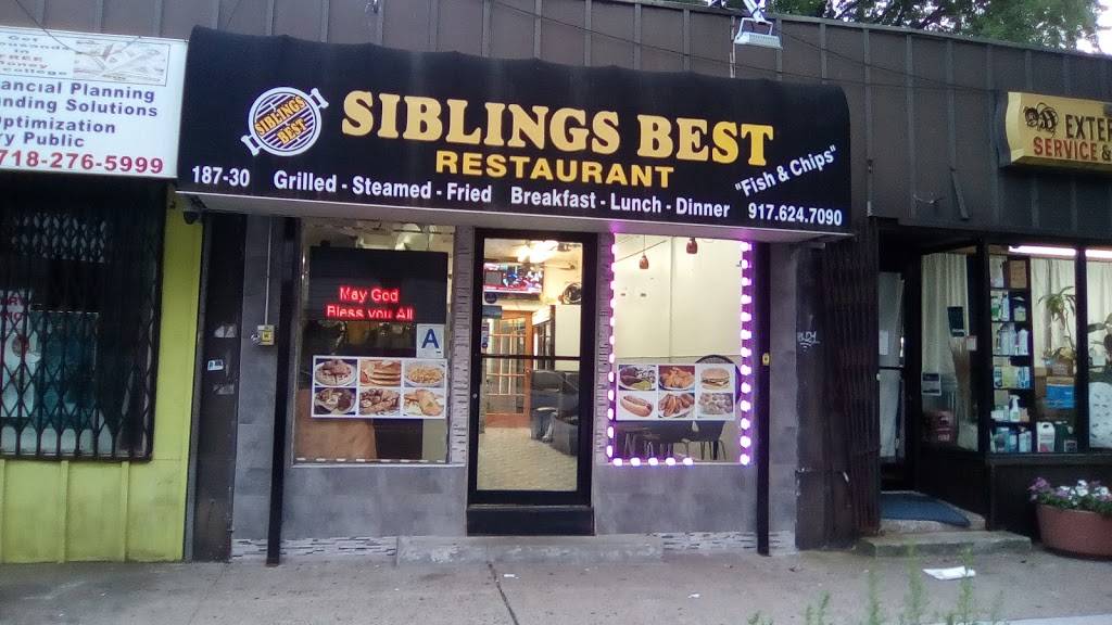 Siblings | restaurant | 18730 Linden Blvd, St. Albans, NY 11412, USA | 9176247090 OR +1 917-624-7090