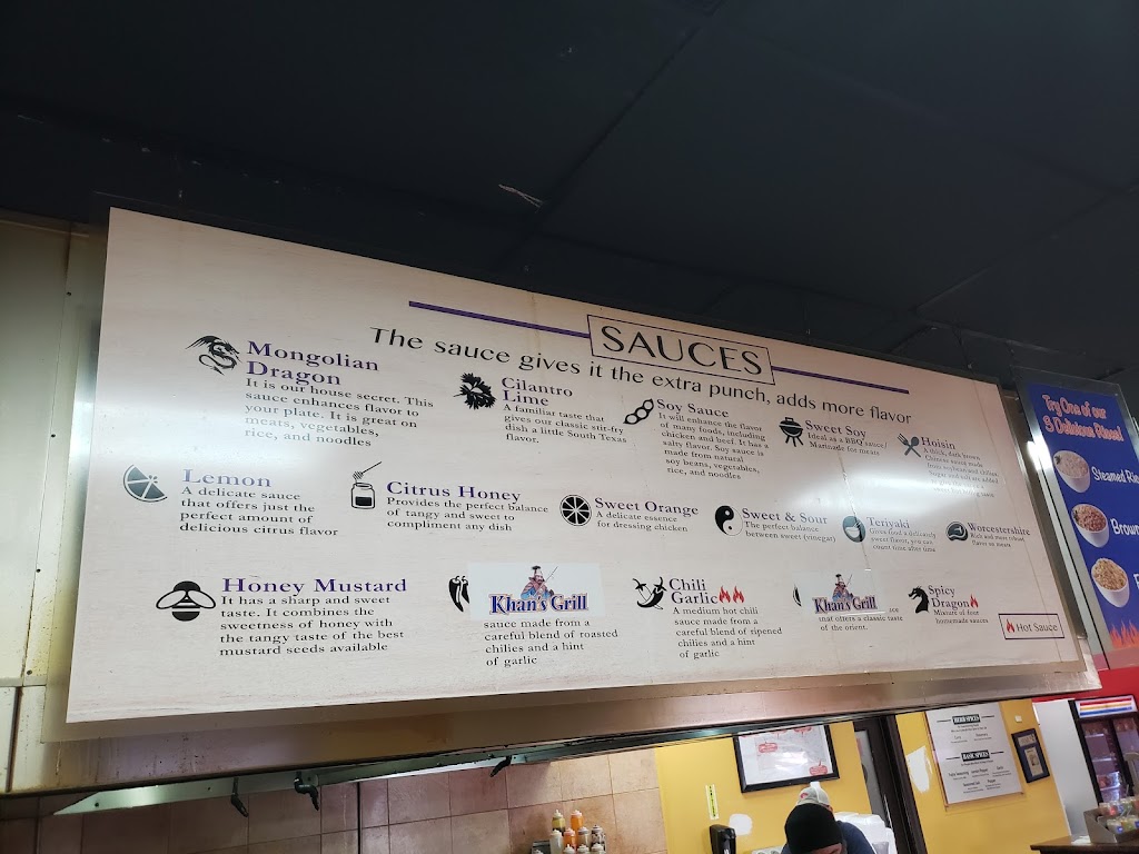 Khans Grill | restaurant | 610 Maco Dr, Harlingen, TX 78550, USA | 9564238881 OR +1 956-423-8881