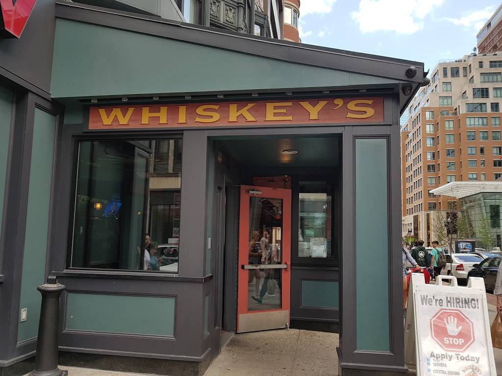 Whiskeys | restaurant | 885 Boylston St, Boston, MA 02116, USA | 6172625551 OR +1 617-262-5551