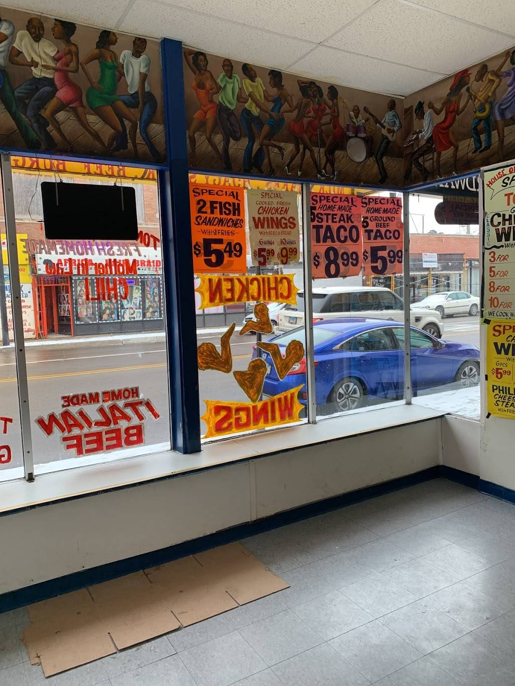 Tonys Carryouts | restaurant | 101 E 47th St, Chicago, IL 60653, USA | 7732855235 OR +1 773-285-5235