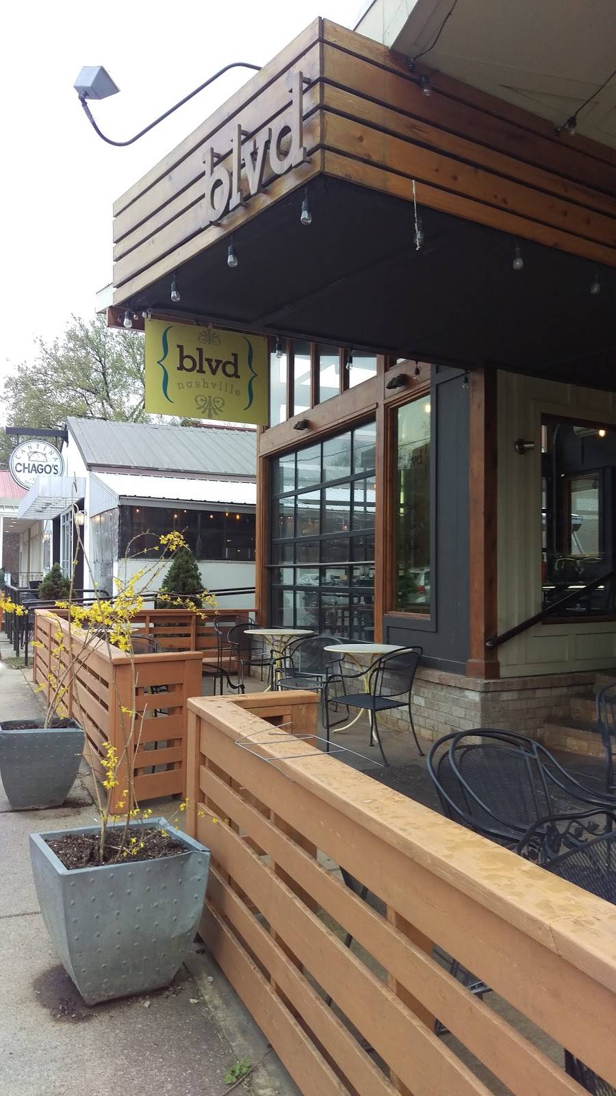 blvd Nashville | restaurant | 2013 Belmont Blvd, Nashville, TN 37212, USA | 6153852422 OR +1 615-385-2422