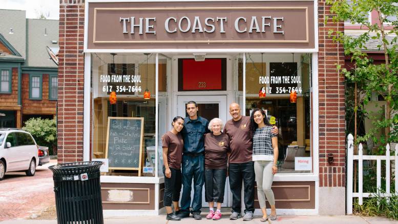 The Coast Cafe | restaurant | 233 River St, Cambridge, MA 02139, USA | 6173547644 OR +1 617-354-7644