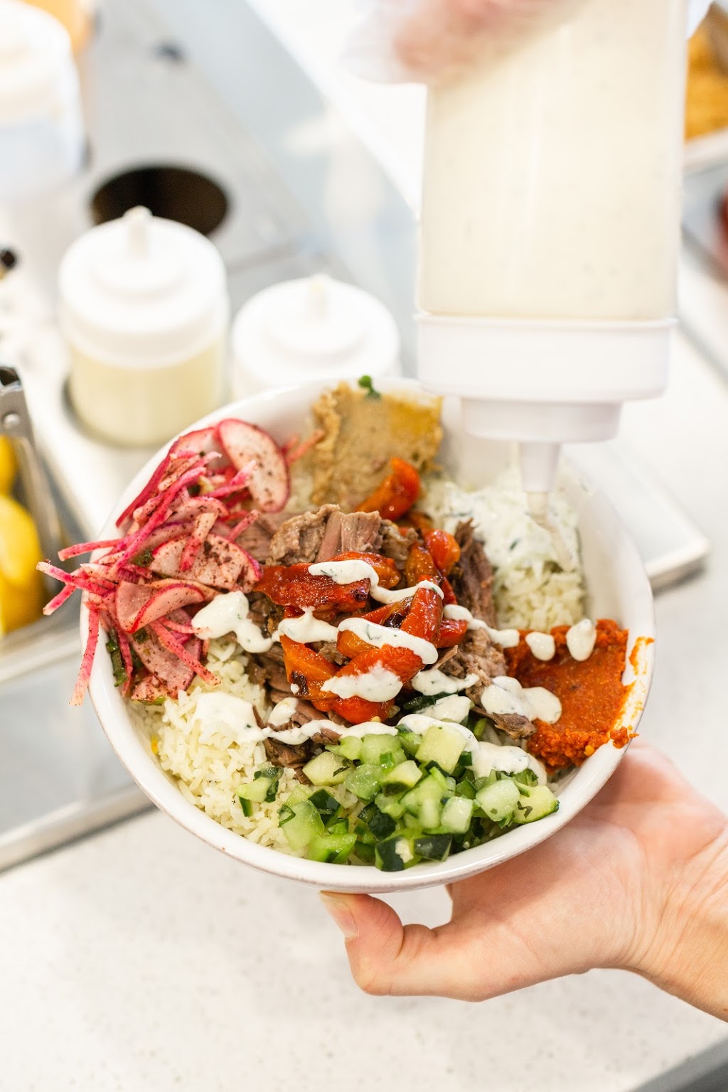 Mayd Modern Mediterranean | restaurant | 7090 N Palm Ave Ste 109, Fresno, CA 93650, USA | 5597212197 OR +1 559-721-2197