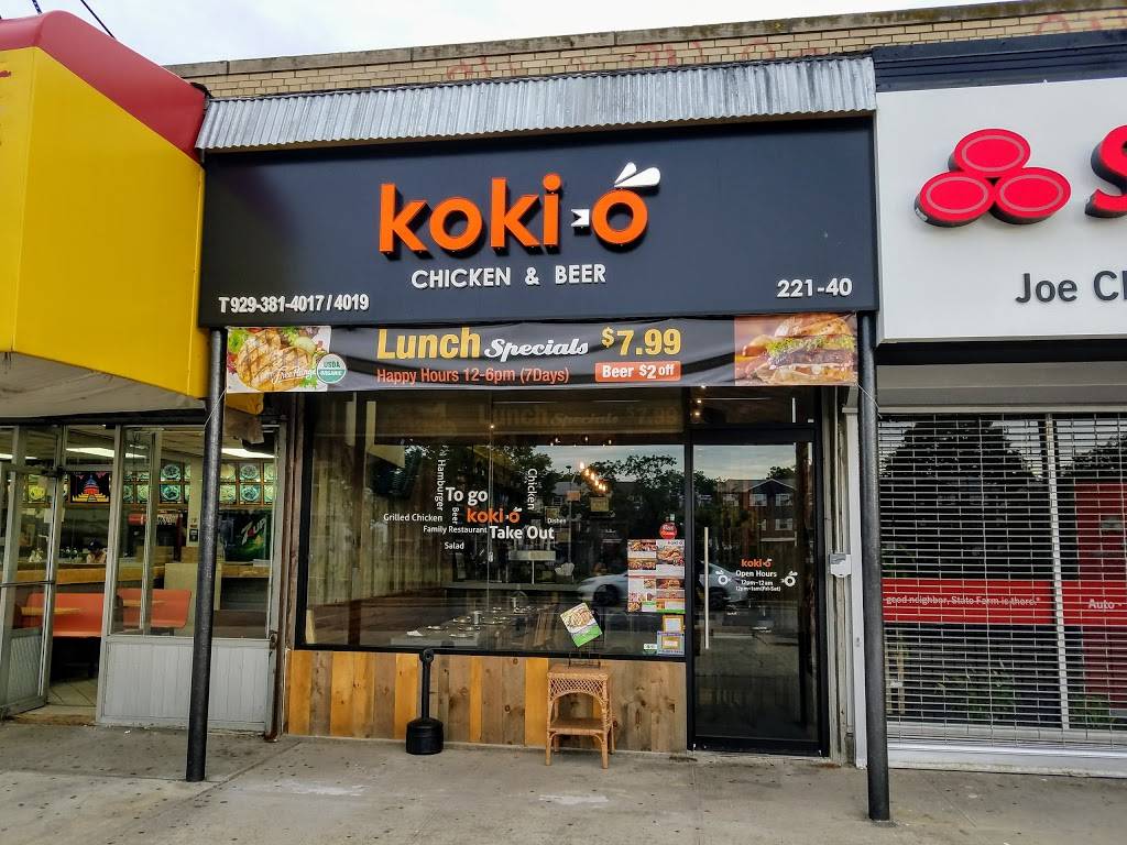 Kokio Chicken and Beer | restaurant | 221-40 Horace Harding Expy, Oakland Gardens, NY 11364, USA | 9293814017 OR +1 929-381-4017