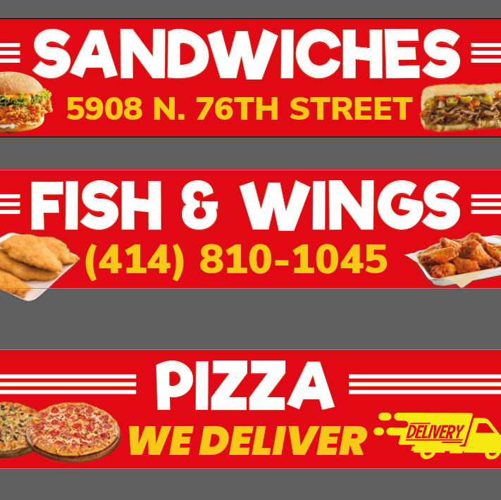 76 pizza and wings | restaurant | 5908 N 76th St, Milwaukee, WI 53218, USA | 4148101045 OR +1 414-810-1045