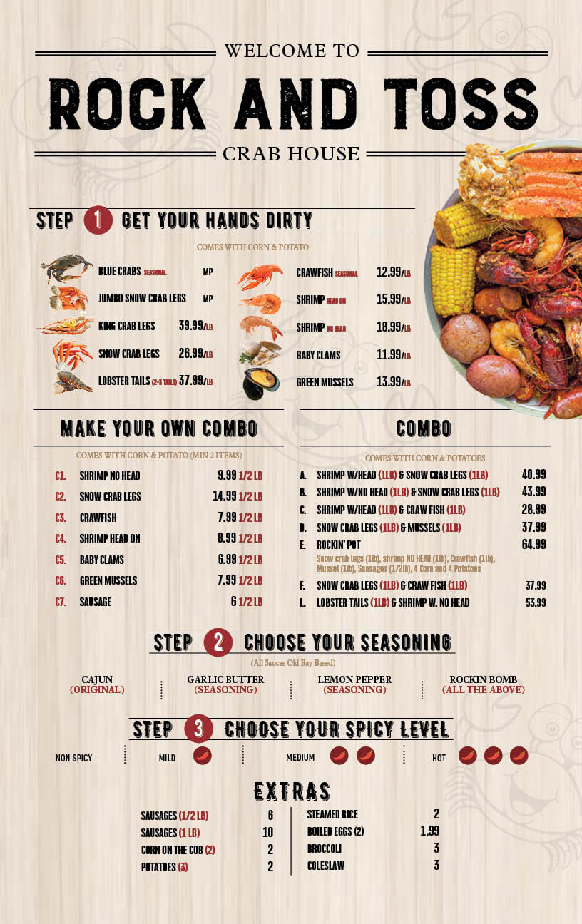 Rock & Toss Crab House - Waldorf | restaurant | 2928 Festival Way, Waldorf, MD 20601, USA | 3016388899 OR +1 301-638-8899