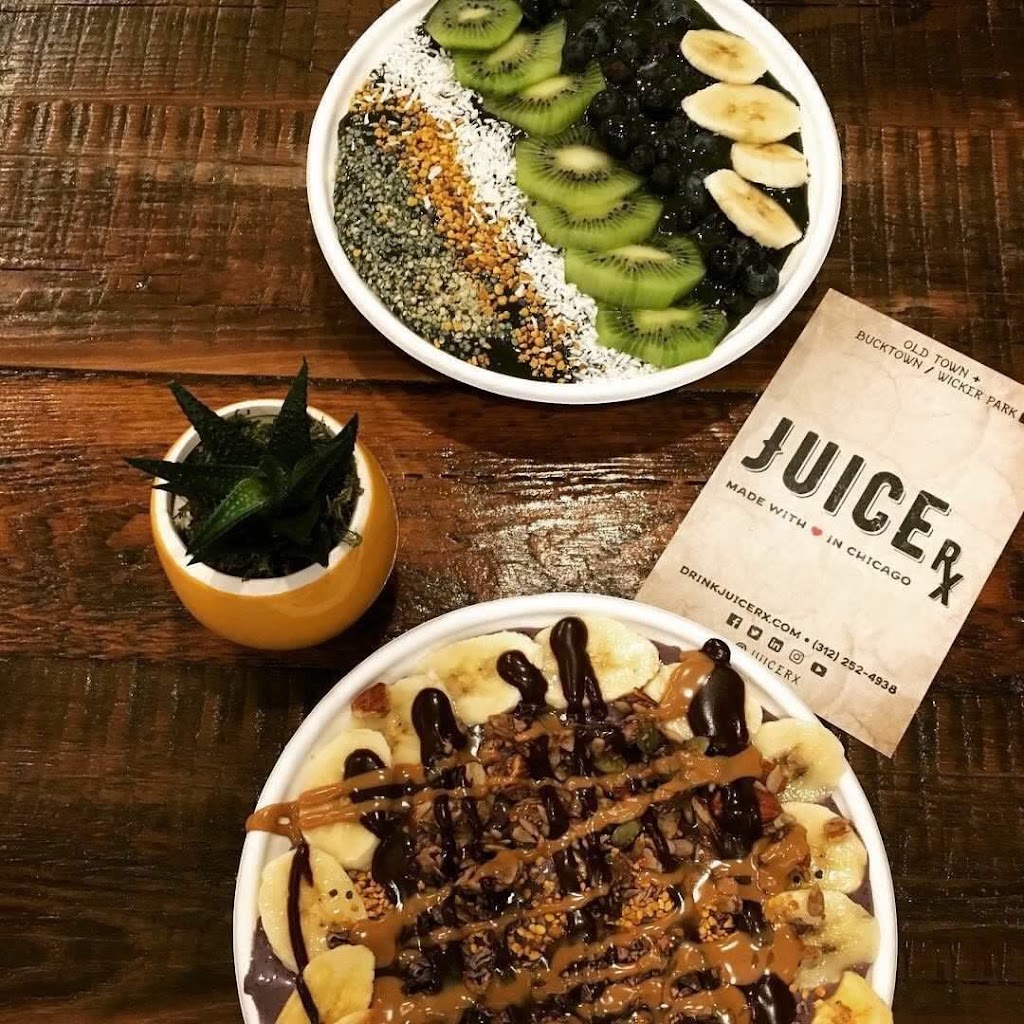 JuiceRx | cafe | 1880 N Damen Ave, Chicago, IL 60647, USA | 3122524938 OR +1 312-252-4938