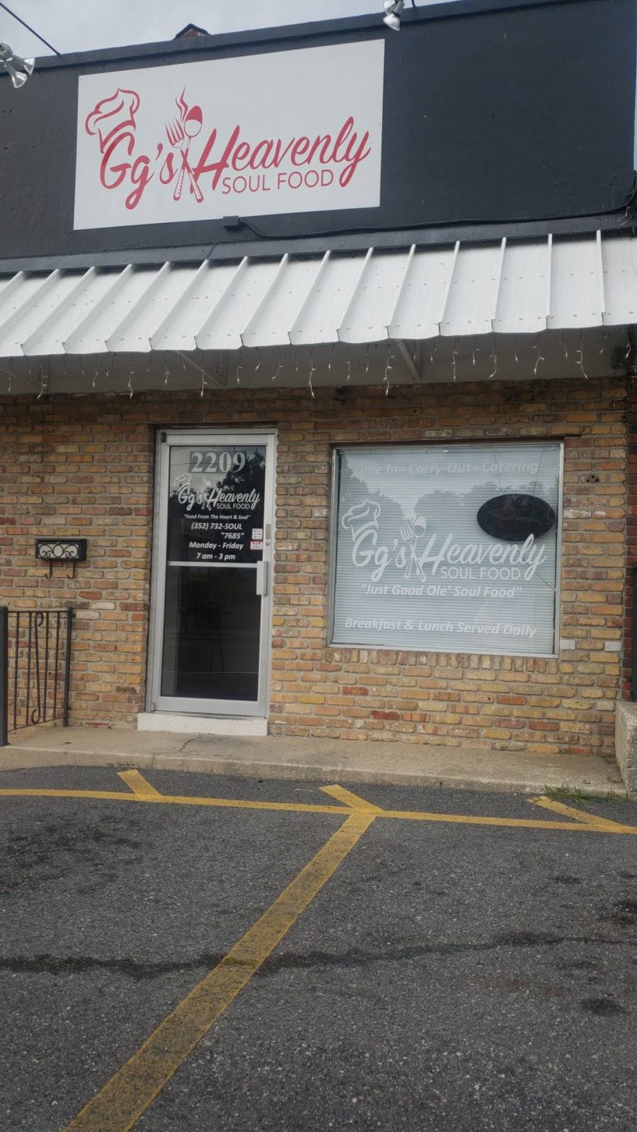 GGs Heavenly Soul Food | restaurant | 2209 E Silver Springs Blvd, Ocala, FL 34470, USA | 3527327685 OR +1 352-732-7685