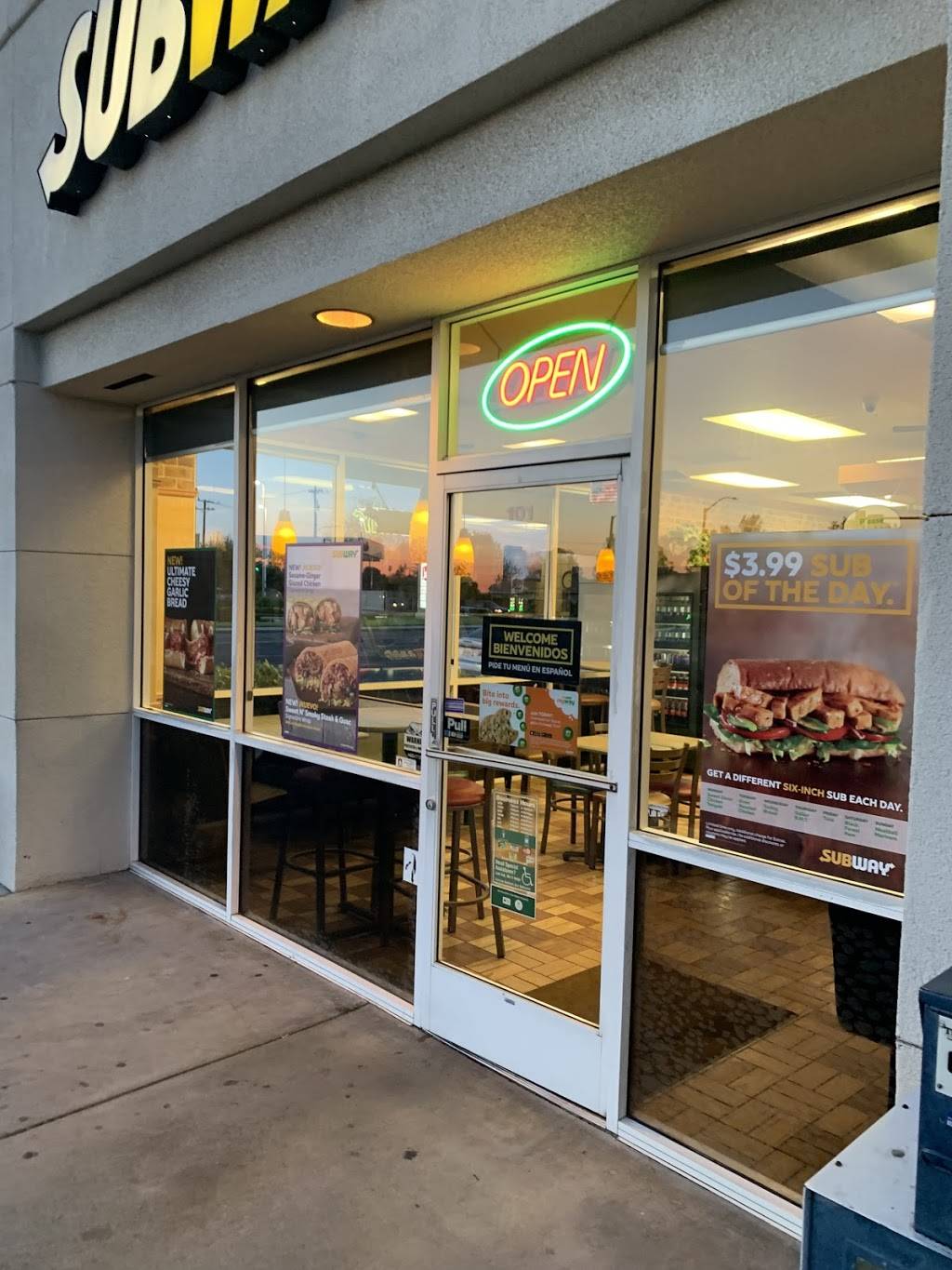 Subway | restaurant | 1510 E Yosemite Ave, Madera, CA 93638, USA | 5596617891 OR +1 559-661-7891