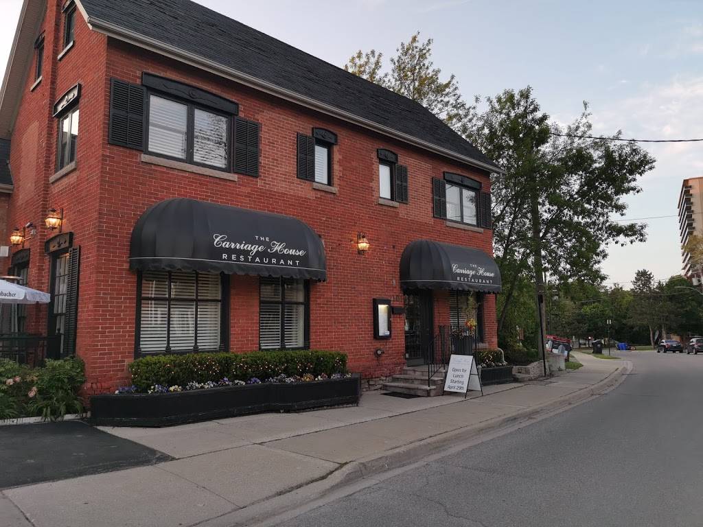 The Carriage House Restaurant | restaurant | 2101 Old Lakeshore Rd, Burlington, ON L7R 1A4, Canada | 9056347723 OR +1 905-634-7723
