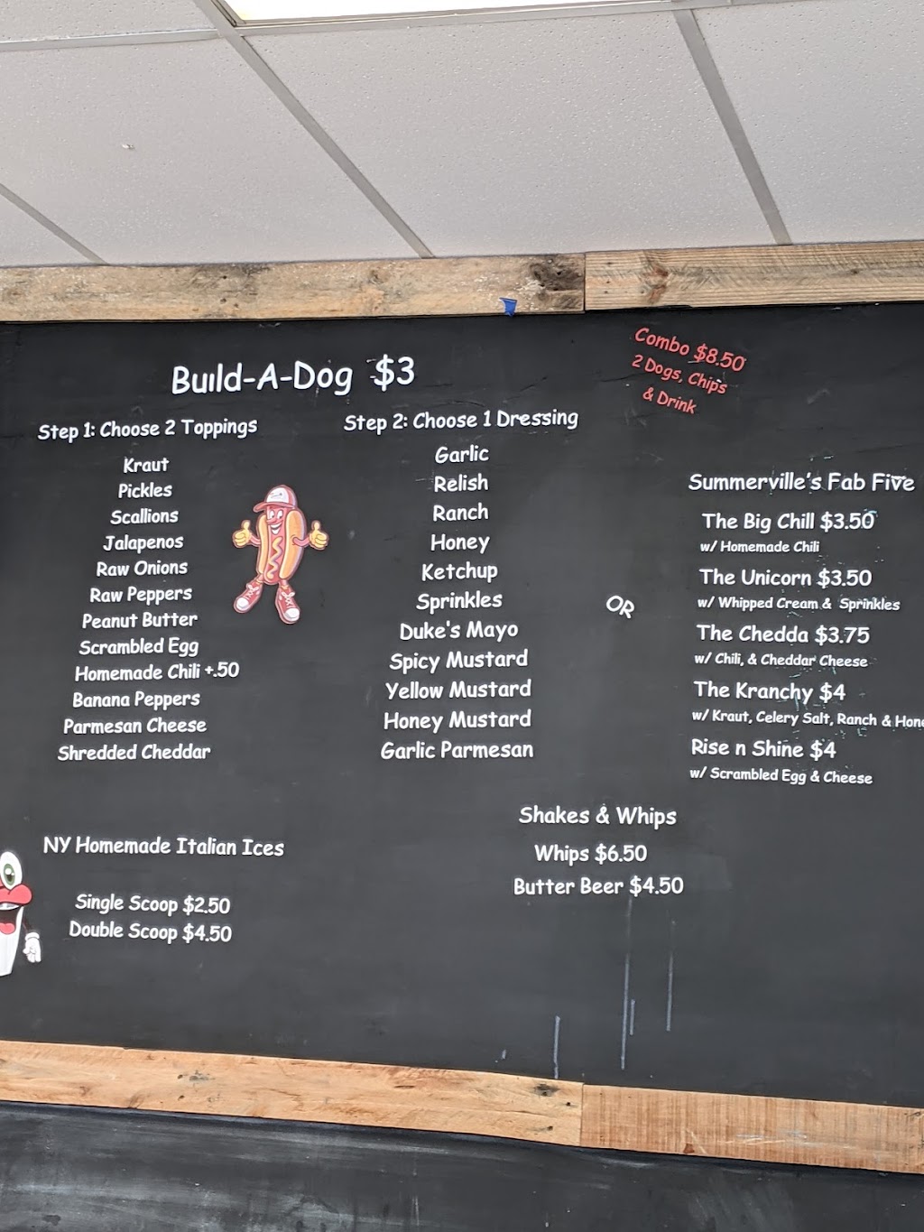 Pumas Italian Ice & Hot Dog Shack | restaurant | 115 E Richardson Ave, Summerville, SC 29483, USA | 8436317304 OR +1 843-631-7304