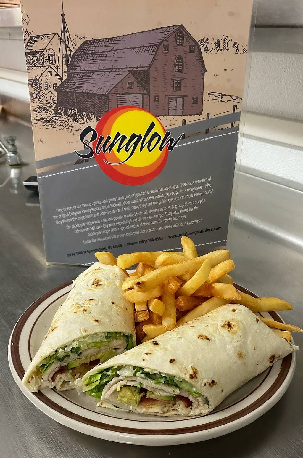 The Sunglow Cafe | restaurant | 80 W 1000 N, Spanish Fork, UT 84660, USA | 8017940533 OR +1 801-794-0533