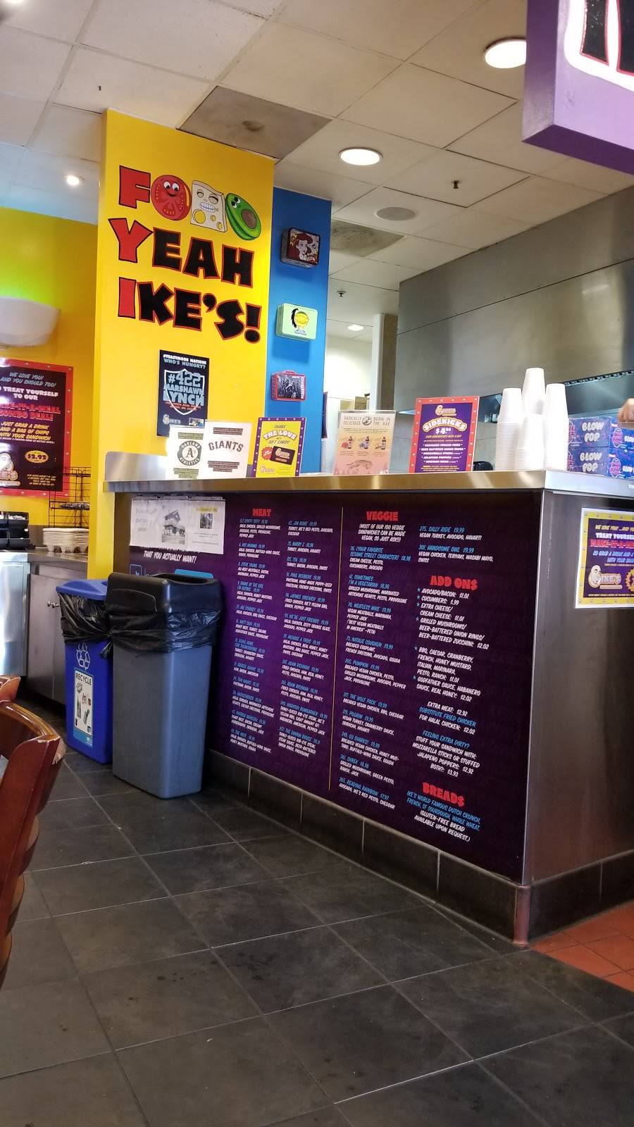 Ike’s Love and Sandwiches | restaurant | 21 Railroad Ave, Danville, CA 94526, USA | 9258209500 OR +1 925-820-9500