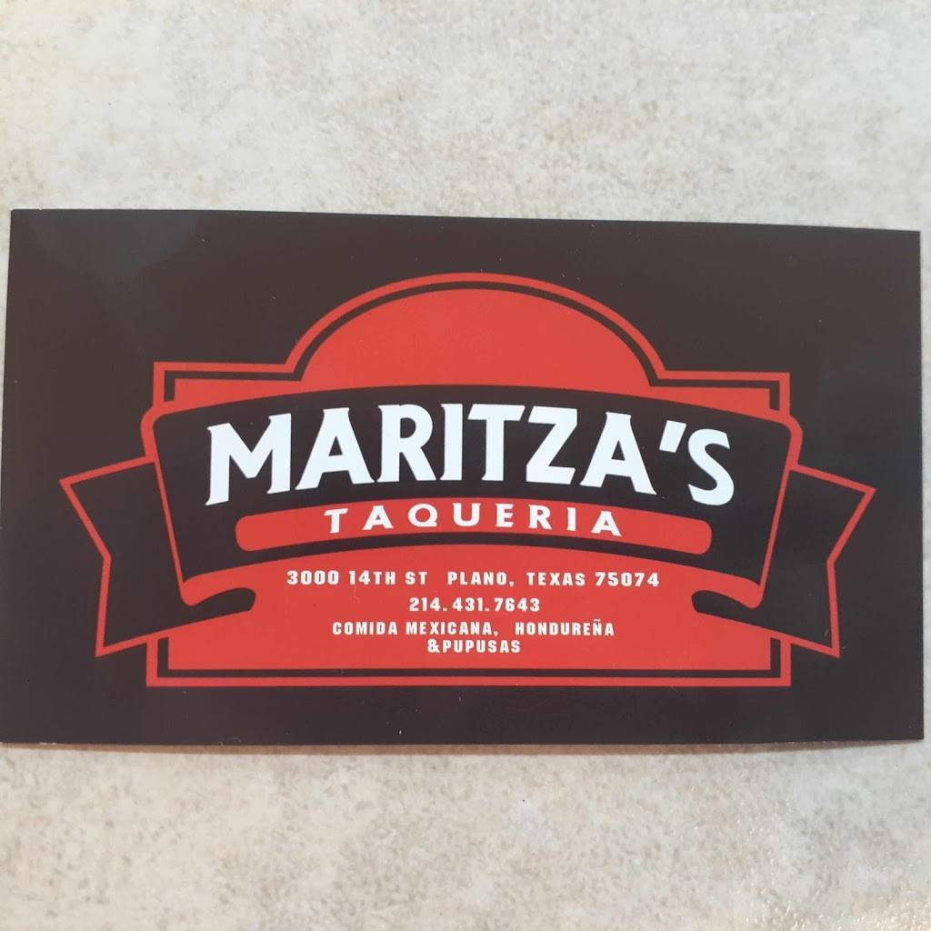 Taqueria Maritza | restaurant | 3000 14th St, Plano, TX 75074, USA | 2144317643 OR +1 214-431-7643