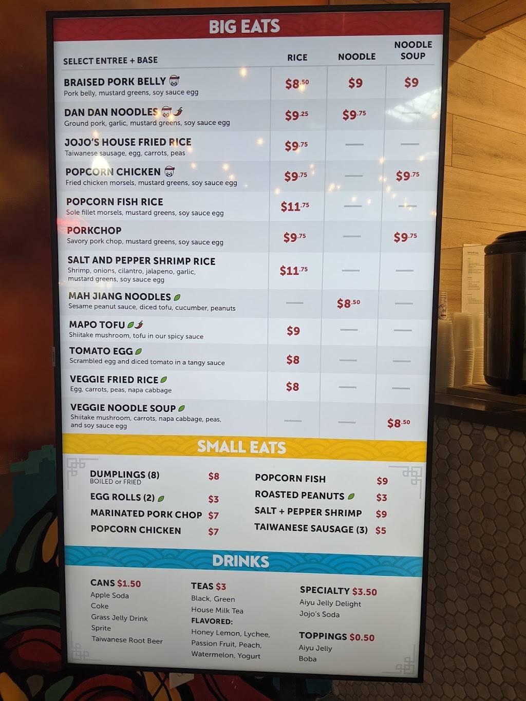 Jojos Kitchen: Taiwan Eats | restaurant | 8443 Haven Ave, Rancho Cucamonga, CA 91730, USA | 9093601334 OR +1 909-360-1334