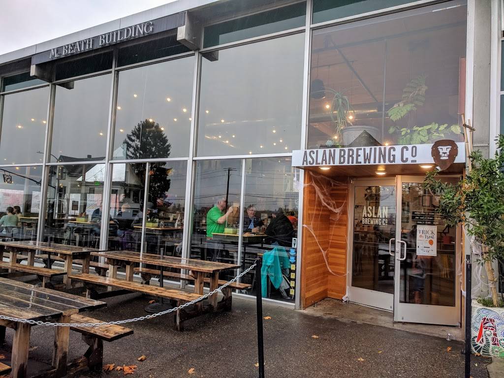Aslan Brewing Company | restaurant | 1330 N Forest St, Bellingham, WA 98225, USA | 3603934106 OR +1 360-393-4106