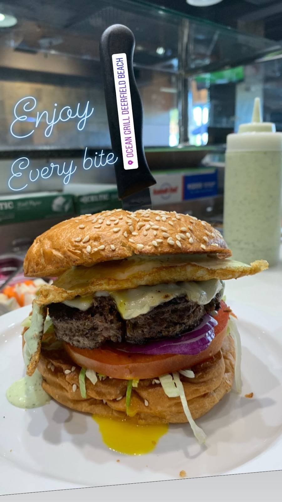 Ocean Grill | restaurant | 123 NE 20th Ave Suit 7, Deerfield Beach, FL 33441, USA | 9547082405 OR +1 954-708-2405