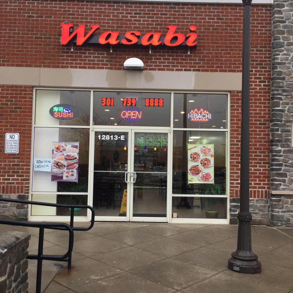 Wasabi | restaurant | 12813 E Shank Farm Way, Hagerstown, MD 21742, USA | 3017398888 OR +1 301-739-8888