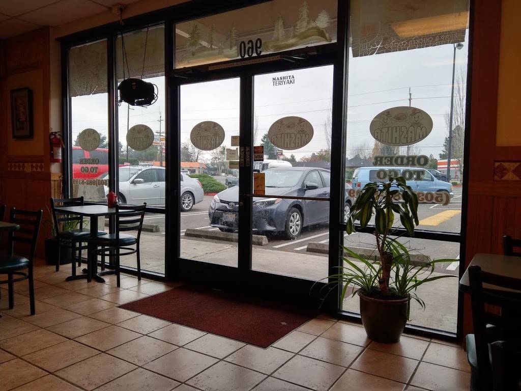 Mashita Teriyaki | restaurant | 960 N Pacific Hwy, Woodburn, OR 97071, USA | 5039828199 OR +1 503-982-8199