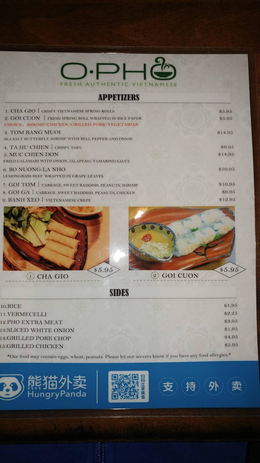 O.Pho House | restaurant | 1876 NJ-27, Edison, NJ 08817, USA | 7322489080 OR +1 732-248-9080