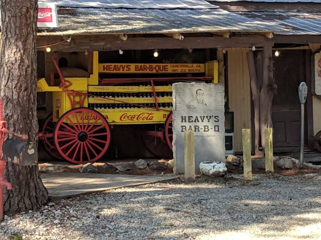 Heavys Bar-B-Que | restaurant | 2155 Sparta Rd SE, Crawfordville, GA 30631, USA | 7064562445 OR +1 706-456-2445