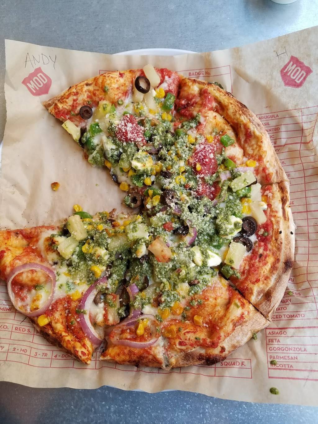 MOD Pizza | restaurant | 1015 Broadbeck Dr G, Newbury Park, CA 91320, USA | 8052147010 OR +1 805-214-7010