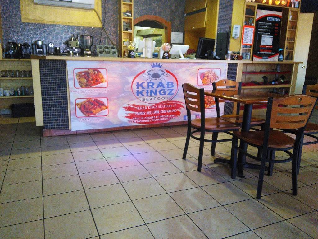 Krab Kingz 7 | restaurant | 102 N McKinney St, Richardson, TX 75081, USA | 6824448381 OR +1 682-444-8381