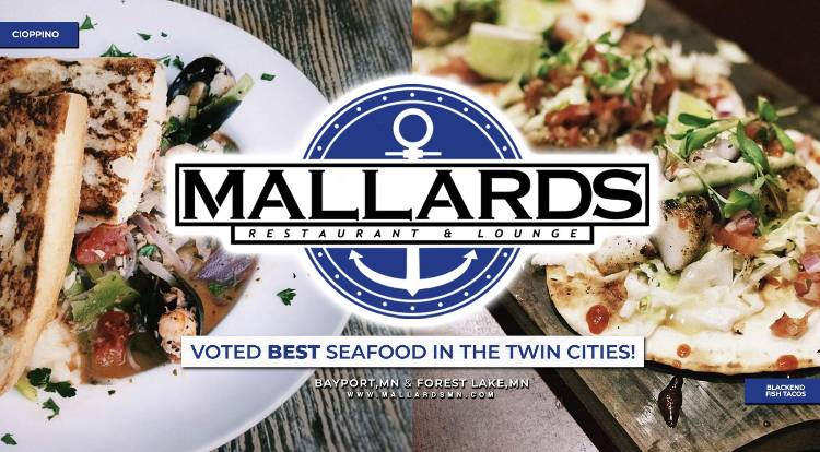 Mallards Restaurant | restaurant | 220 Lake St N, Forest Lake, MN 55025, USA | 6512725152 OR +1 651-272-5152