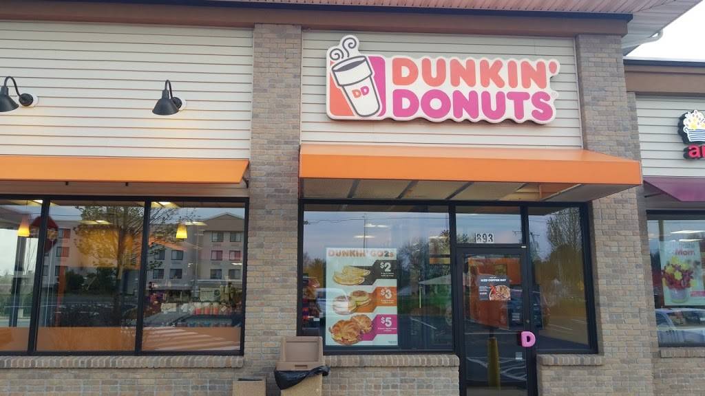 Dunkin | bakery | 893 E Main St, Meriden, CT 06450, USA | 2033790930 OR +1 203-379-0930