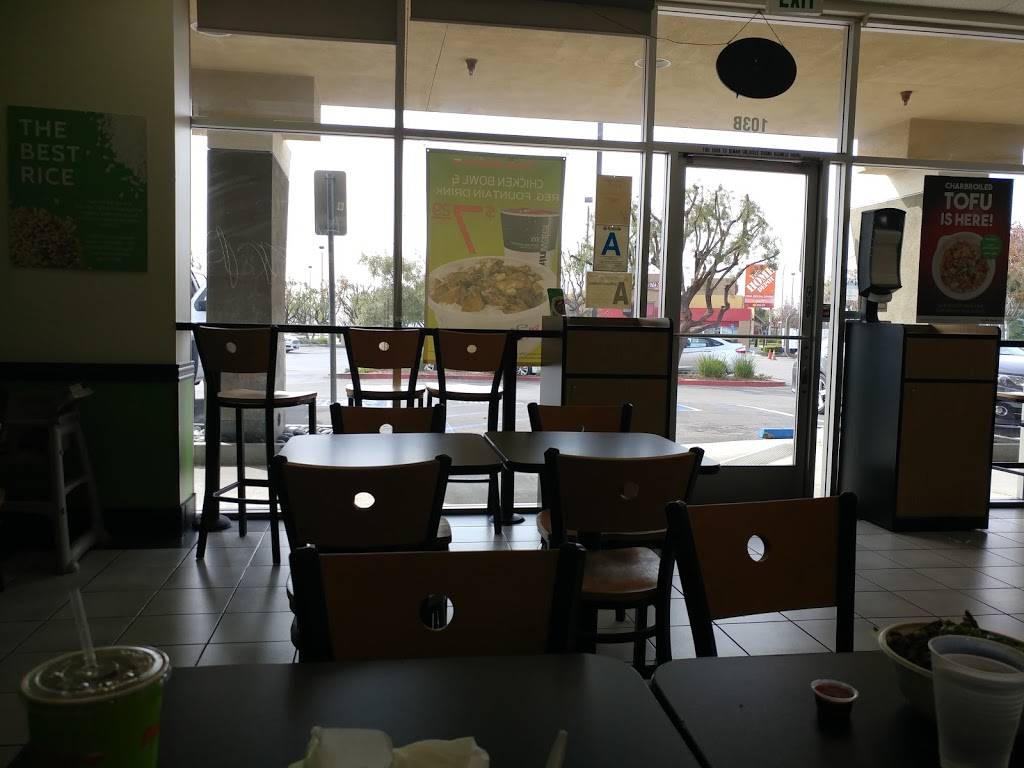 Flame Broiler | restaurant | 12376 Washington Blvd #103B, Whittier, CA 90606, USA | 5626939898 OR +1 562-693-9898