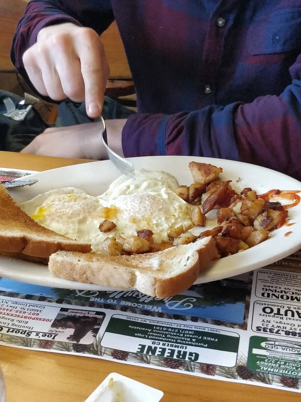 Prattsville Diner | restaurant | 14582 NY-23, Prattsville, NY 12468, USA | 5182912076 OR +1 518-291-2076