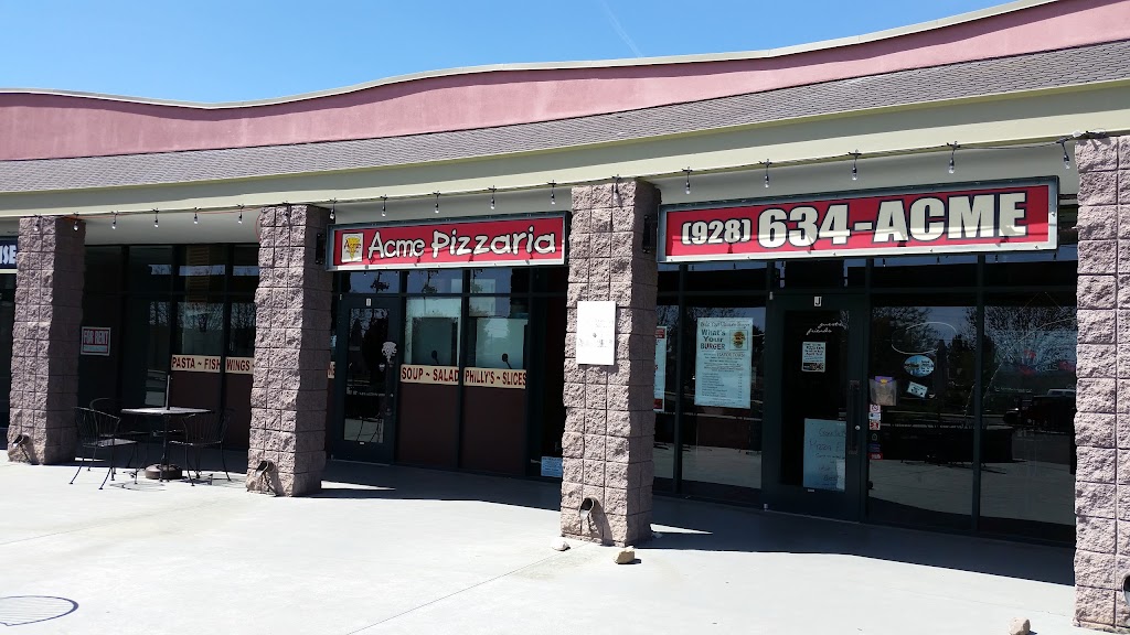 Acme Pizzaria | restaurant | I & J, 280 S Main St, Cottonwood, AZ 86326, USA | 9286342263 OR +1 928-634-2263