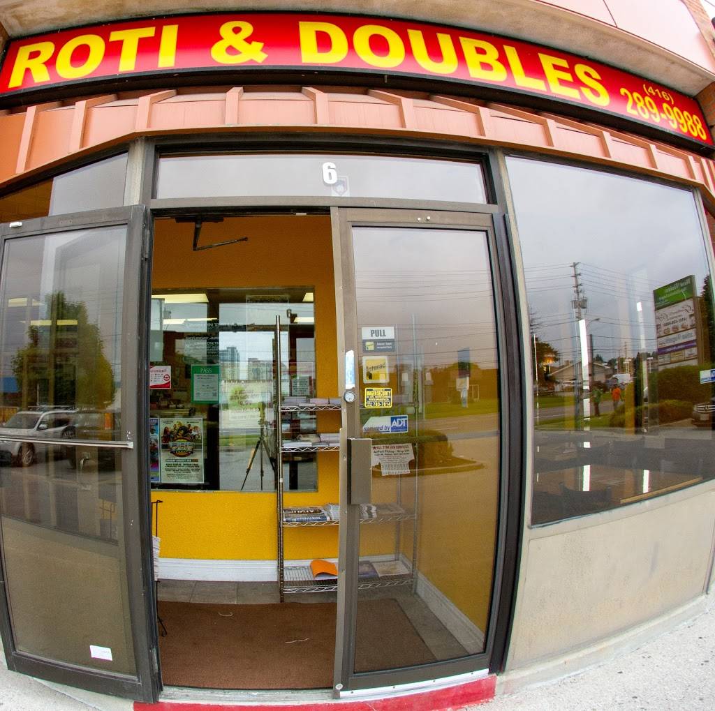 Drupatis Roti And Doubles | restaurant | 1085 Bellamy Rd N #5, Scarborough, ON M1H 3C7, Canada | 4162899988 OR +1 416-289-9988