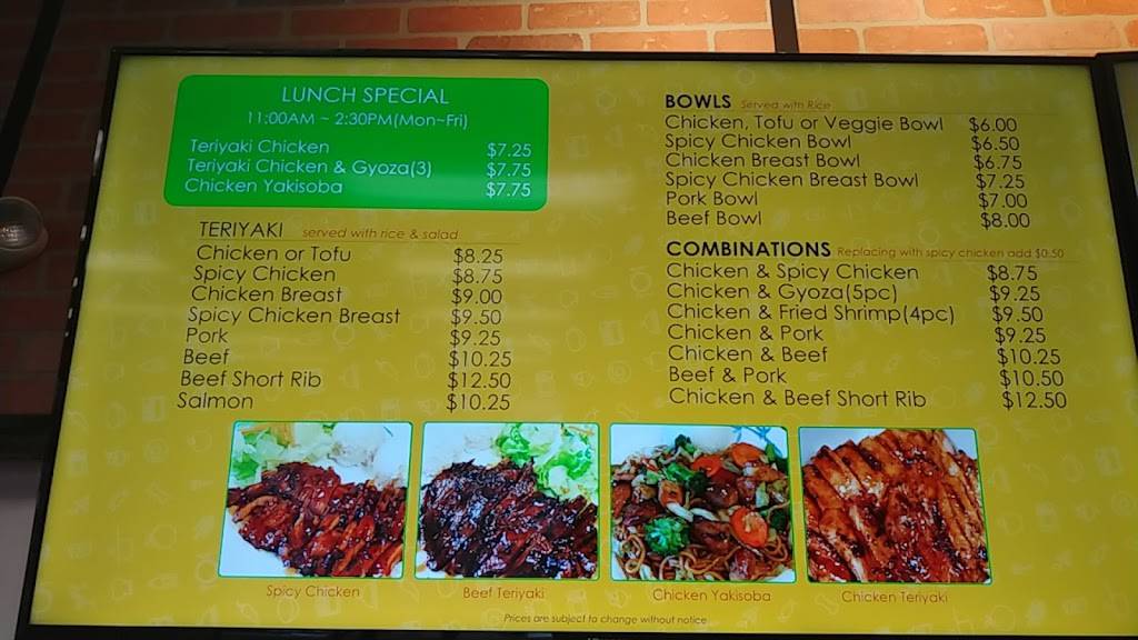 Joy Teriyaki | restaurant | 1300 SW Oak St a1, Hillsboro, OR 97123, USA | 5037470874 OR +1 503-747-0874