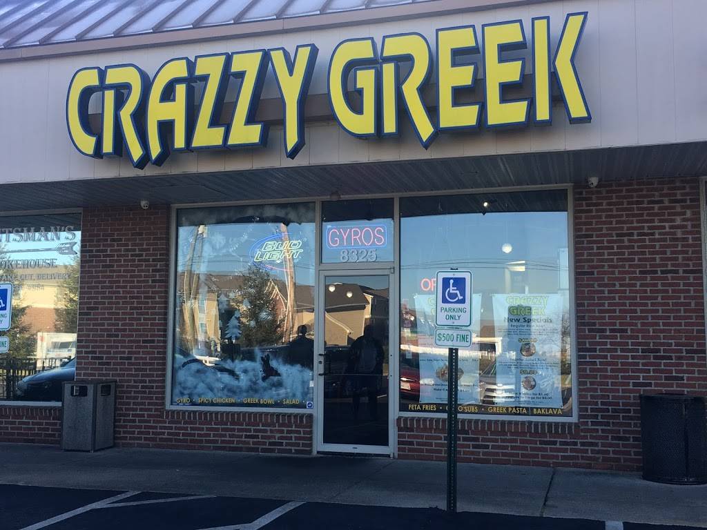 Crazzy Greek | restaurant | 8325 Market Exchange Drive, Westerville, OH 43081, USA | 6148889670 OR +1 614-888-9670