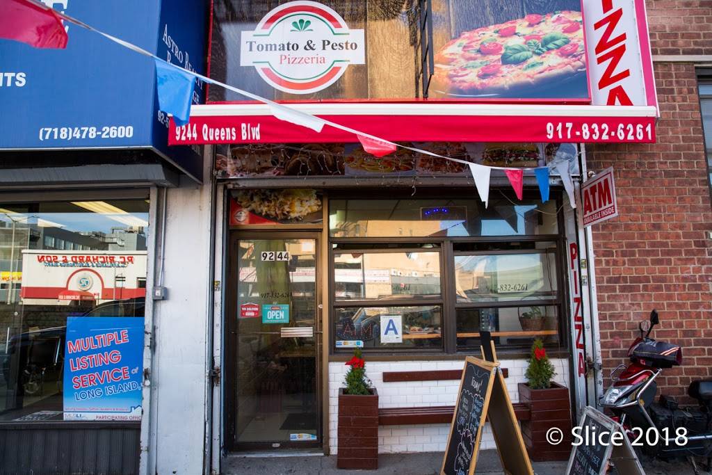 Tomato & Pesto Pizzeria | restaurant | 92-44 Queens Blvd, Rego Park, NY 11374, USA | 9178326261 OR +1 917-832-6261