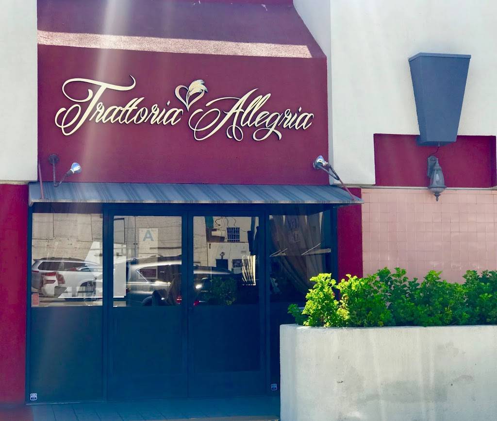 Trattoria Allegria | restaurant | 3600 Ocean View Blvd # 12, Glendale, CA 91208, USA | 8182485113 OR +1 818-248-5113