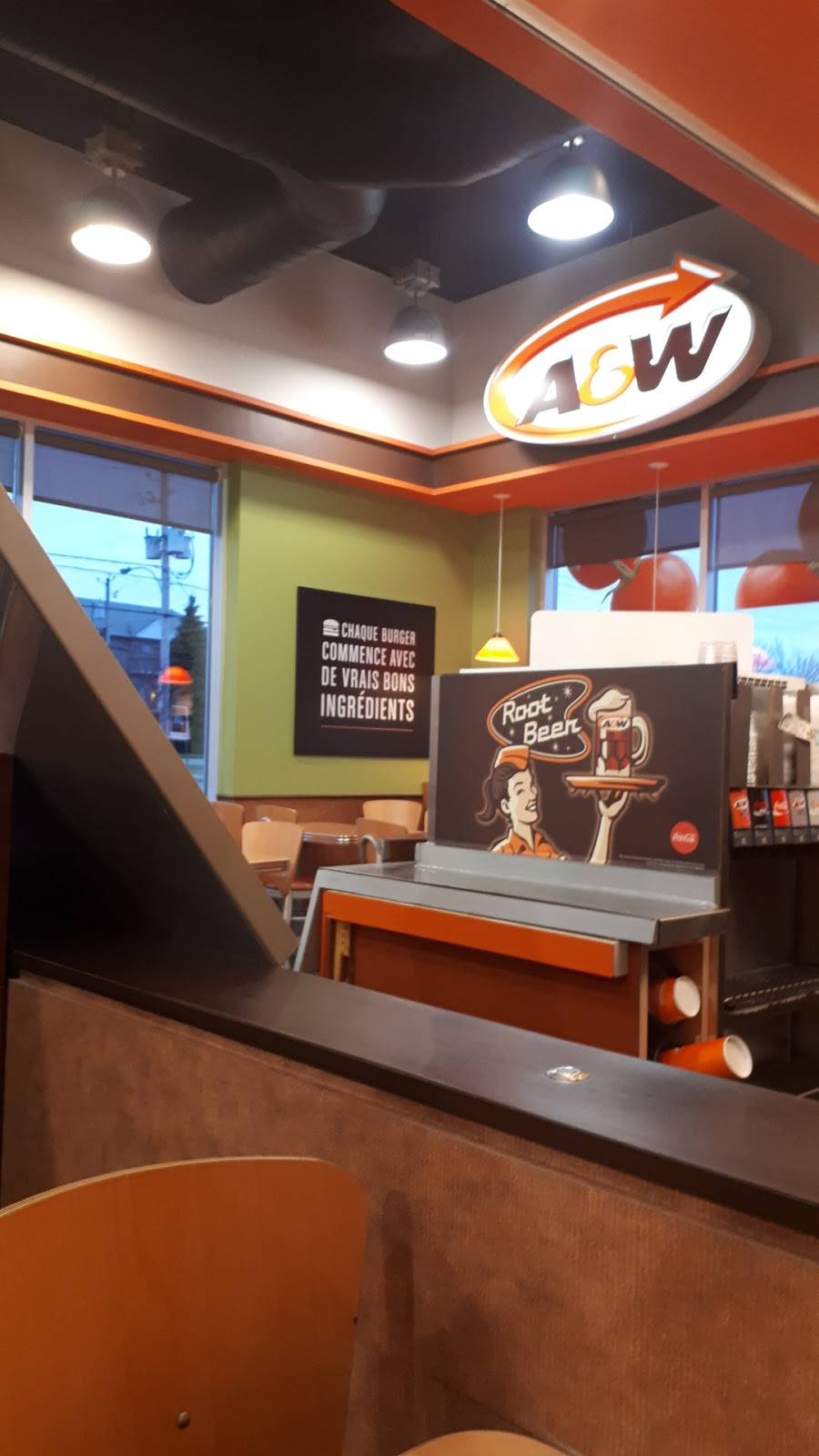 A&W Canada | restaurant | 250 Rue Saint-Jude N, Granby, QC J2J 2R8, Canada | 4509949944 OR +1 450-994-9944